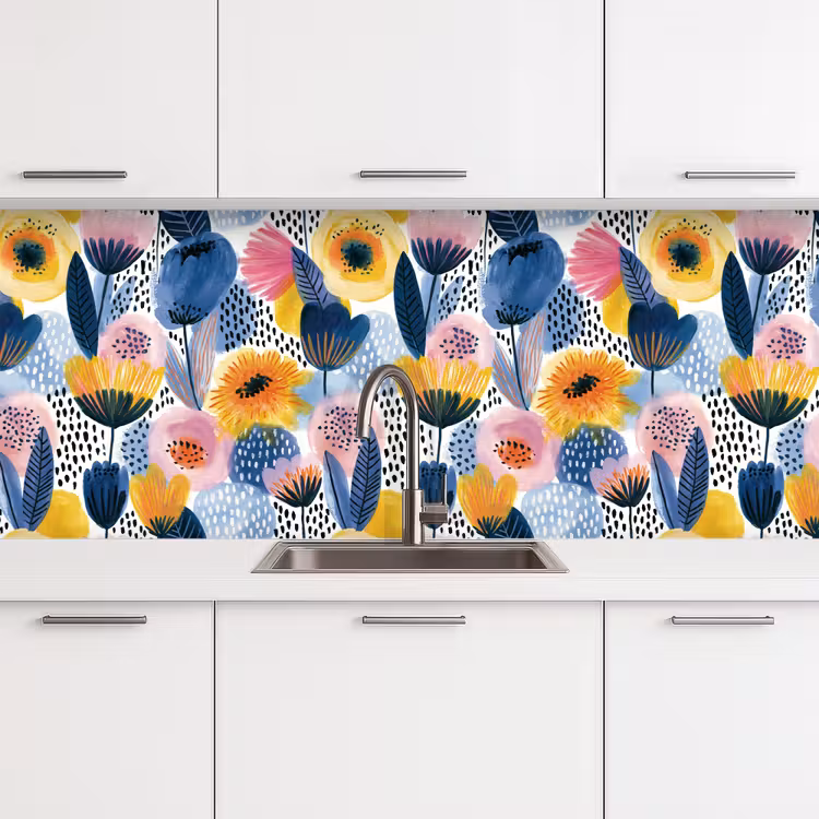 Kitchen splashback - Creative - Pattern - Colorful — 4