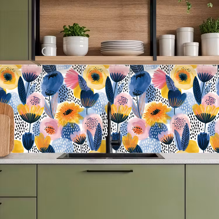 Kitchen splashback - Creative - Pattern - Colorful — 8