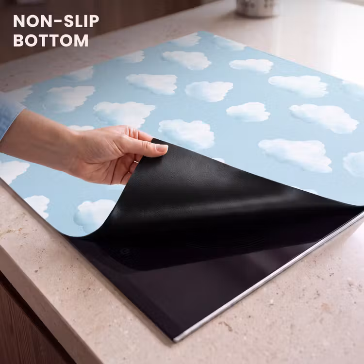 Induction hob cover - Clouds - Illustration - Blue — 5