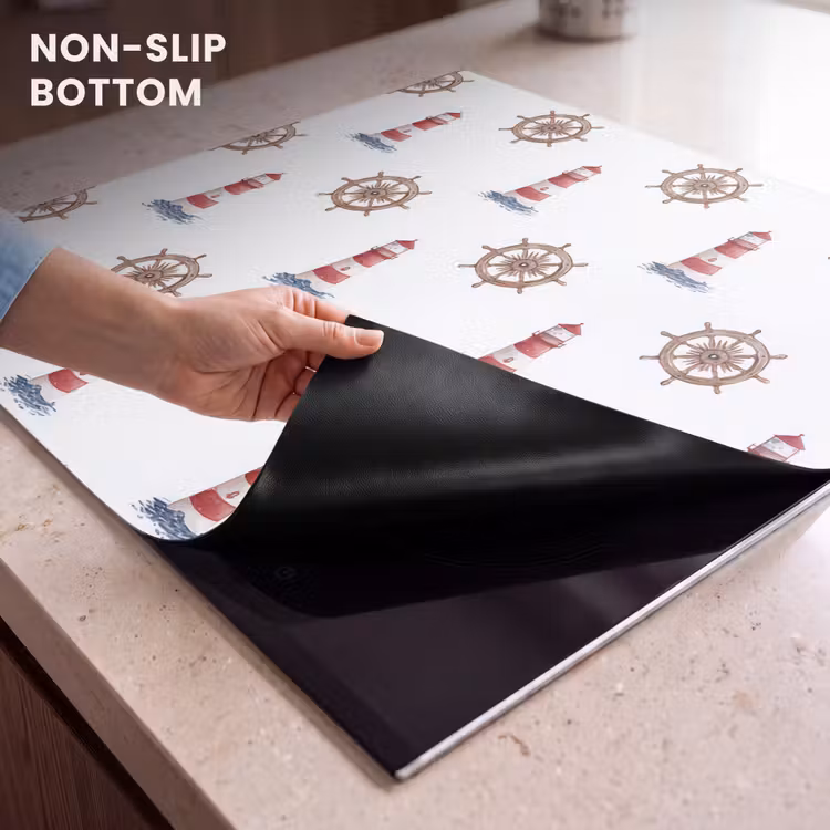 Induction hob cover - Nautical - Classic - Red — 5
