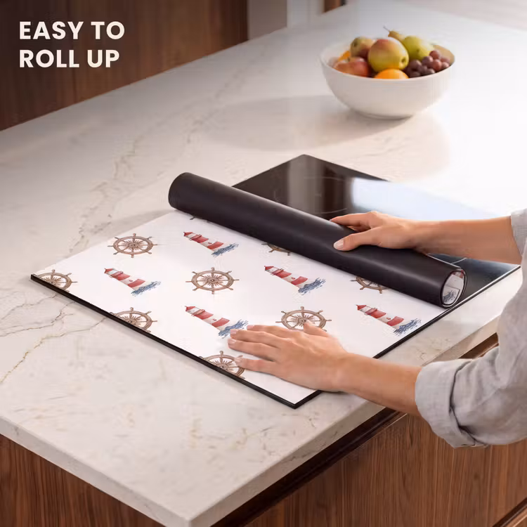 Induction hob cover - Nautical - Classic - Red — 6
