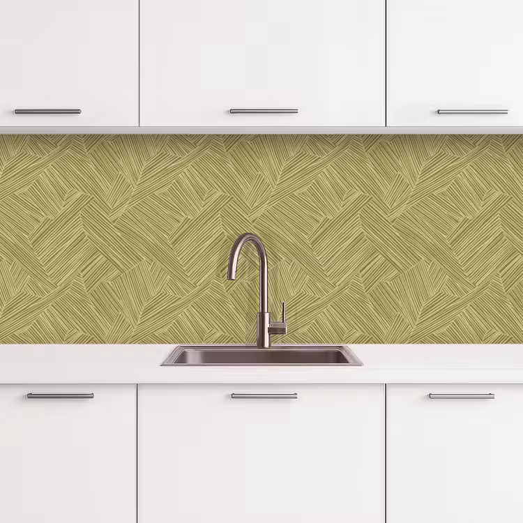 Kitchen splashback - Abstract - Modern - Green — 4