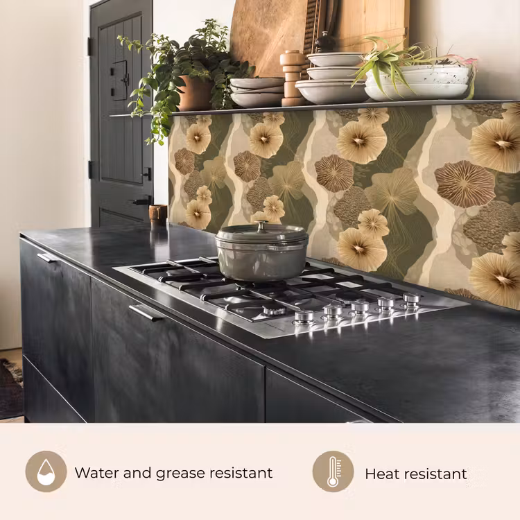 Kitchen splashback - Abstract - Modern - Green — 5