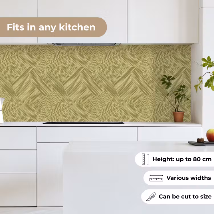 Kitchen splashback - Abstract - Modern - Green — 7
