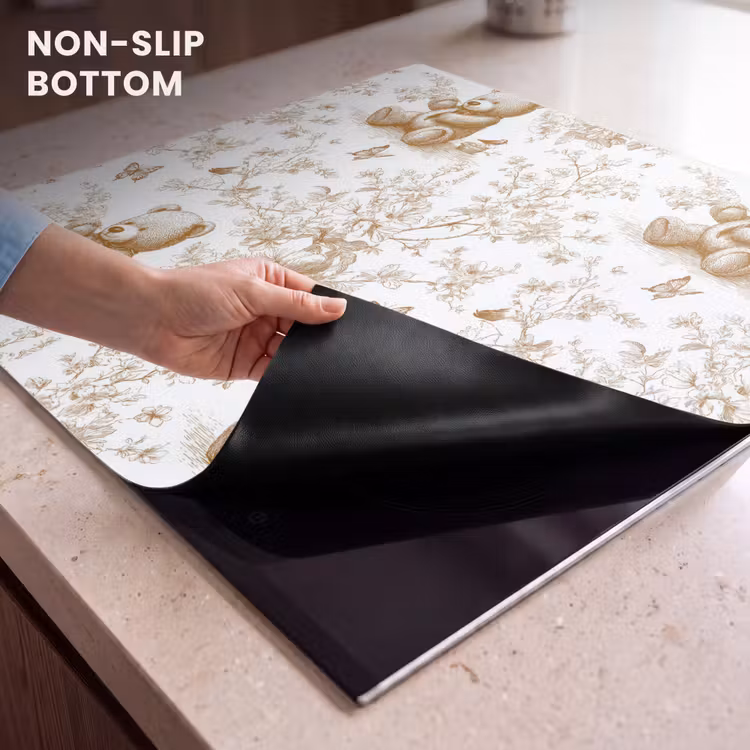 Induction hob cover - Bear - Timeless - Brown — 5