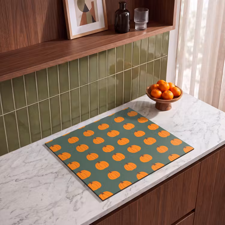 Induction hob cover - Pumpkin - Pattern - Orange — 4