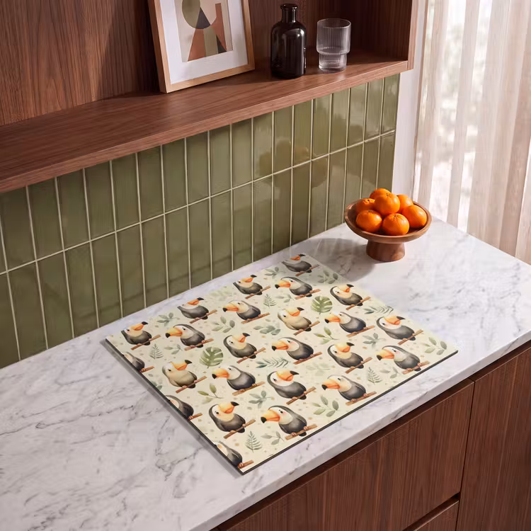 Induction hob cover - Toucans - Exotic - Colorful — 4