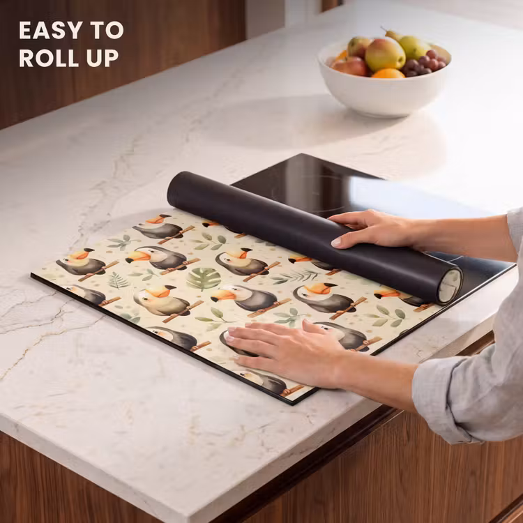 Induction hob cover - Toucans - Exotic - Colorful — 6