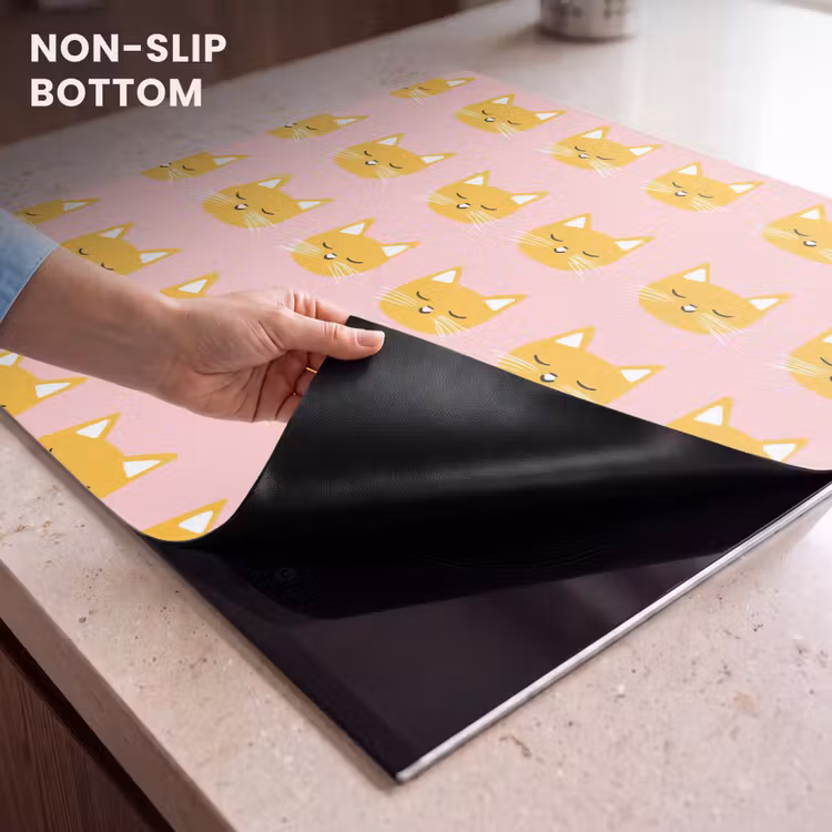 Induction hob cover - Cats - Pattern - Pink — 5