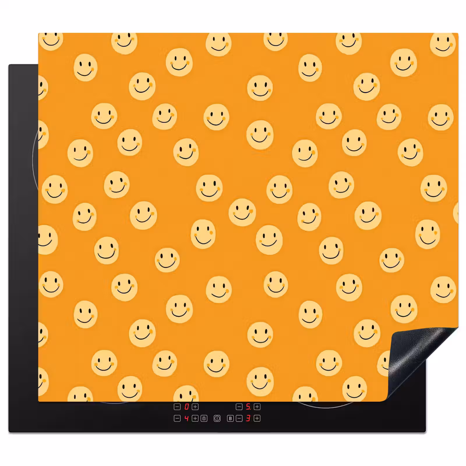 Induction hob cover - Smileys - Retro - Heel — 1
