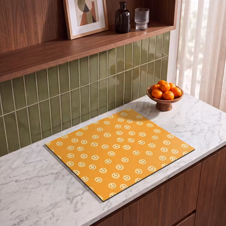 Induction hob cover - Smileys - Retro - Heel — 4