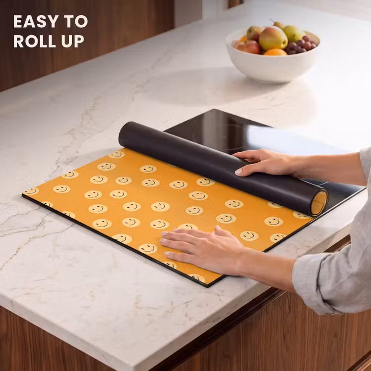 Induction hob cover - Smileys - Retro - Heel — 6