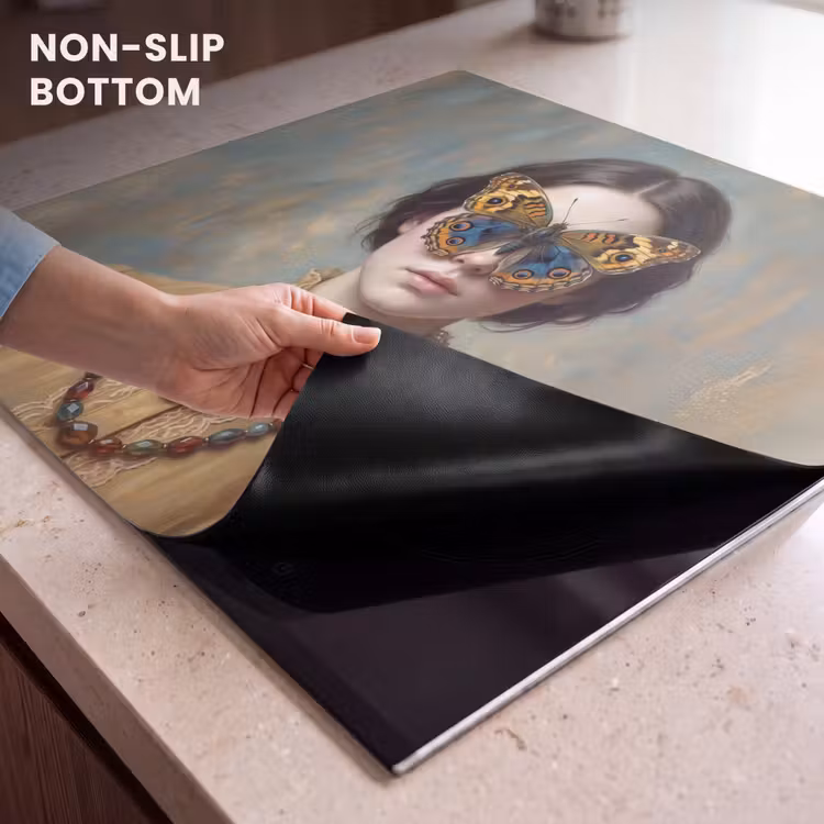 Induction hob cover - Portrait - Butterfly - Colorful — 5