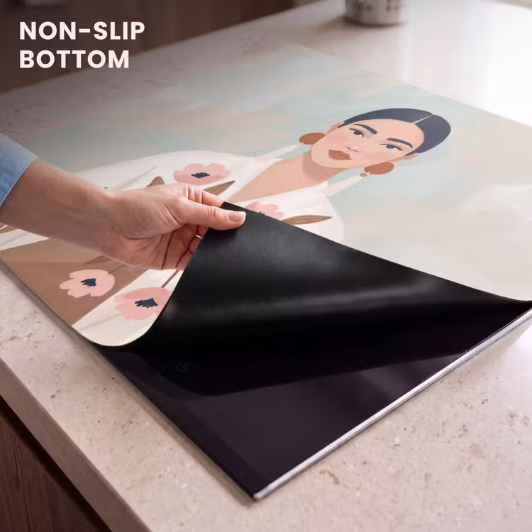 Induction hob cover - Woman - Kimono - Pastel — 5