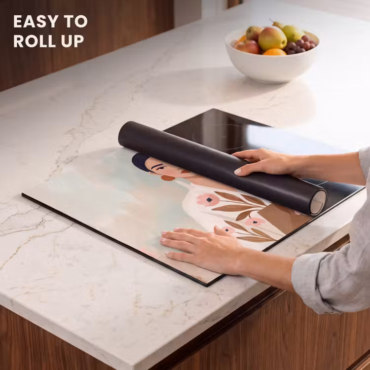 Induction hob cover - Woman - Kimono - Pastel — 6