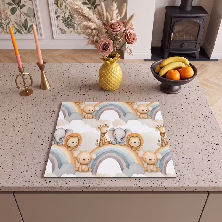 Induction hob cover - Safari - Rainbow - Colorful — 3