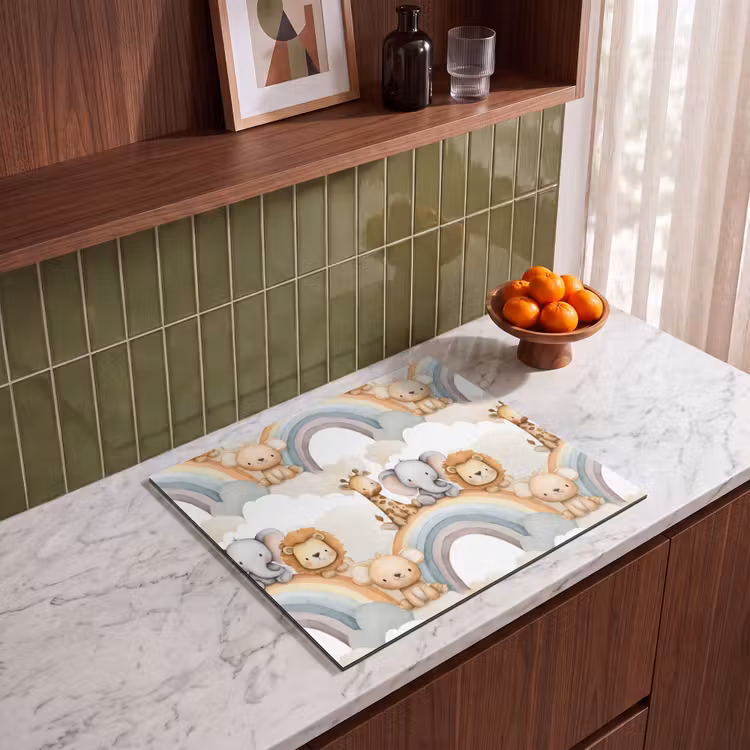 Induction hob cover - Safari - Rainbow - Colorful — 4