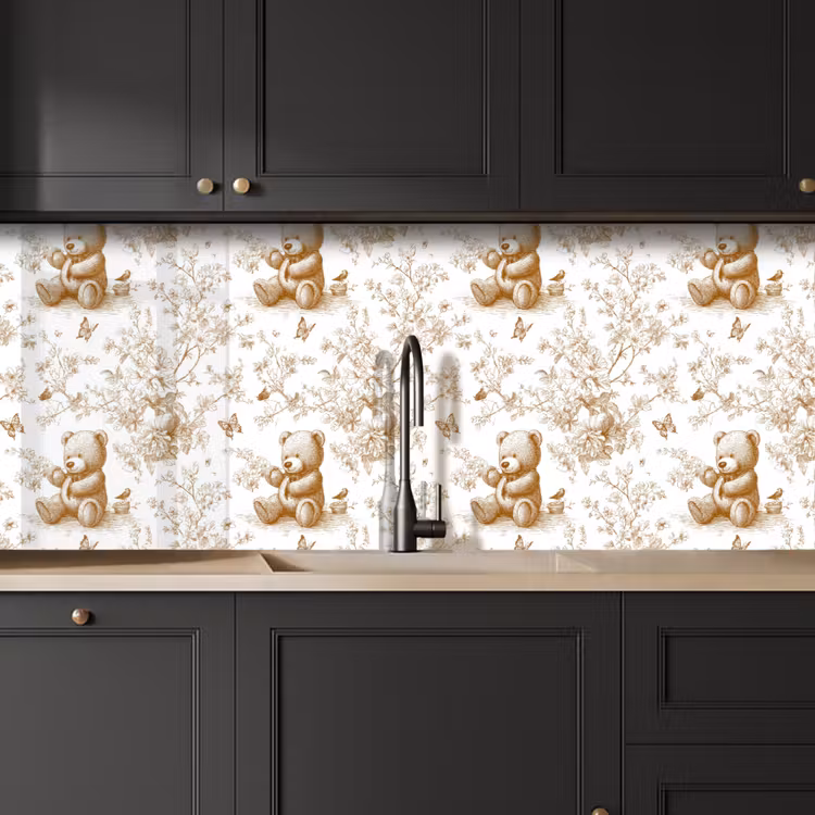 Kitchen splashback - Bear - Timeless - Brown — 6