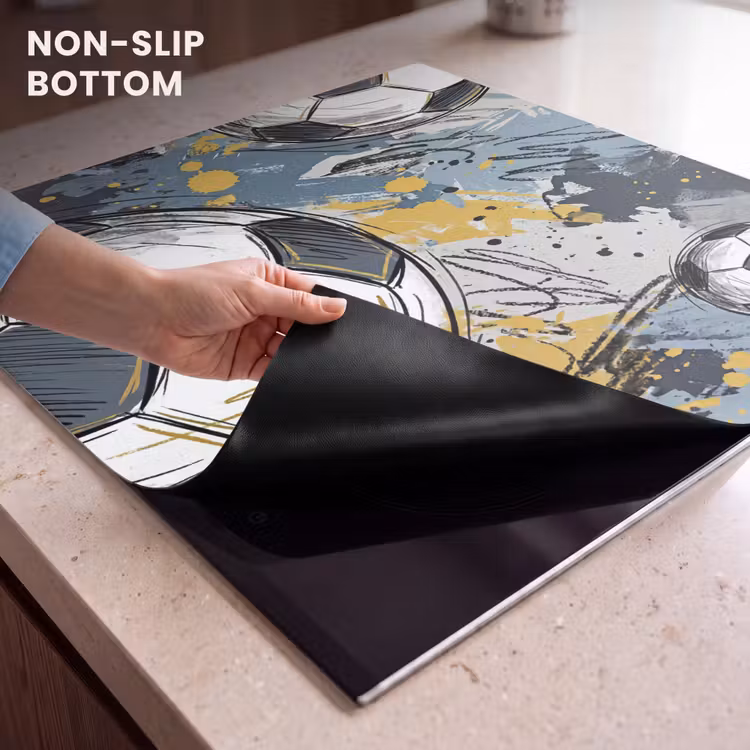 Induction hob cover - Soccer - Abstract - Sports - Colorful — 5
