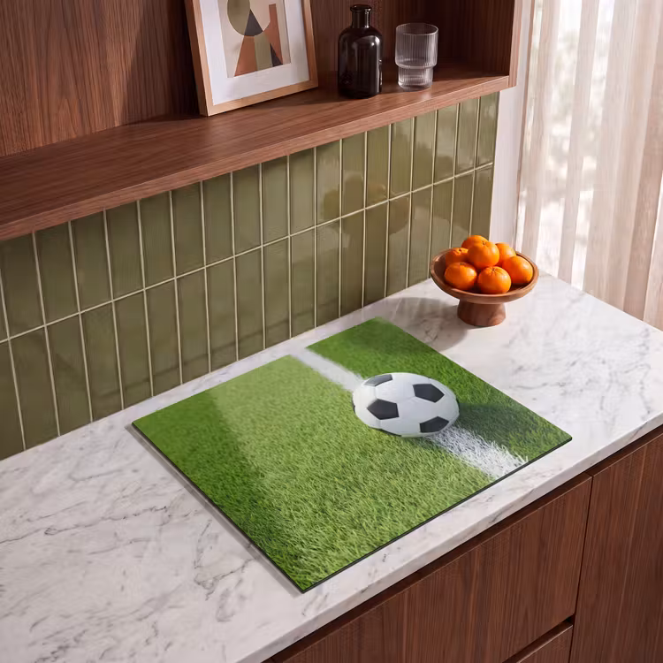 Induction hob cover - Soccer - Lawn - Sport - Green — 4