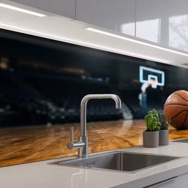 Kitchen splashback - Basketball - Arena - Sports — 2
