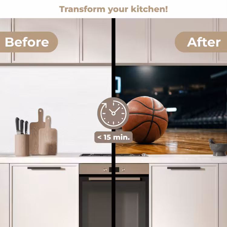 Kitchen splashback - Basketball - Arena - Sports — 3