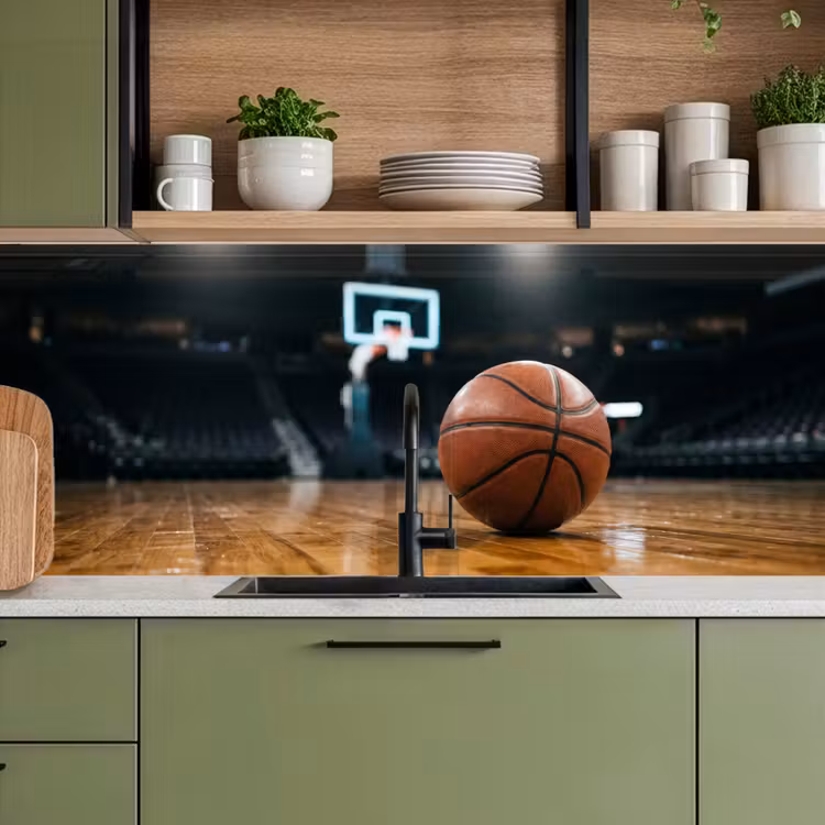 Kitchen splashback - Basketball - Arena - Sports — 8