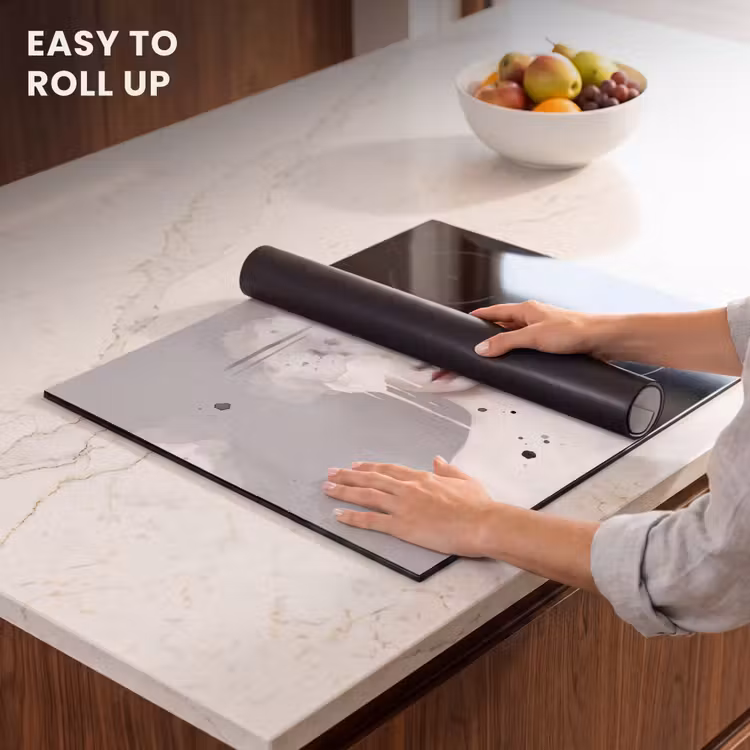 Induction hob cover - Woman - Cloud - Gray — 6