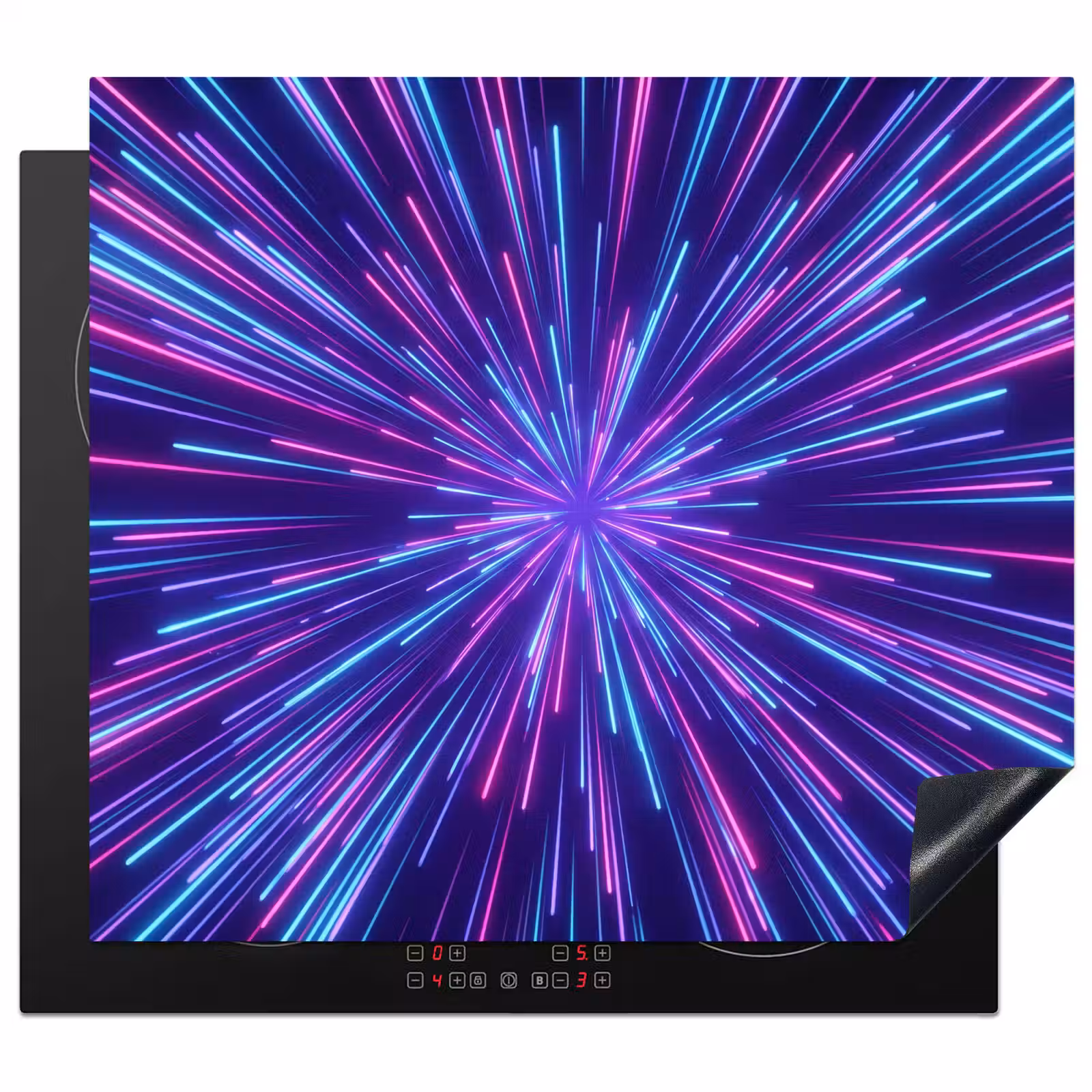 Induction hob cover - Dynamic - Space - Colorful — 1