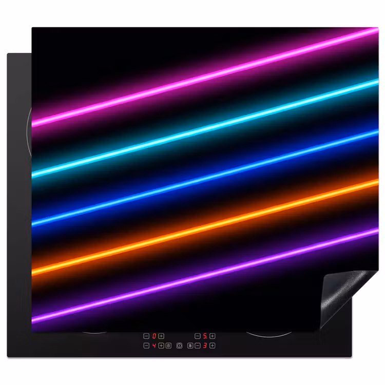 Induction hob cover - Aesthetics - Retro - Neon — 1