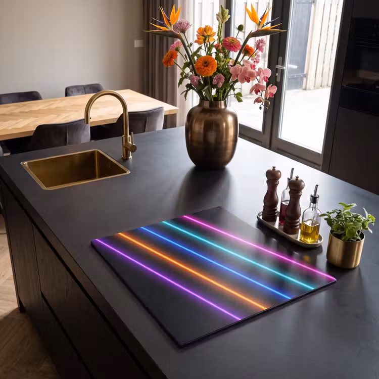 Induction hob cover - Aesthetics - Retro - Neon — 2