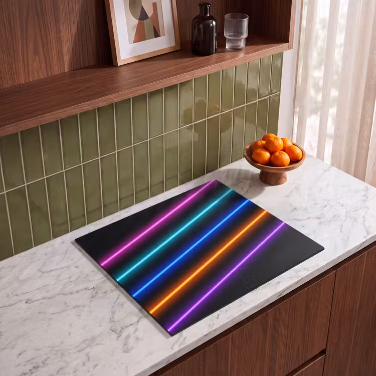 Induction hob cover - Aesthetics - Retro - Neon — 4
