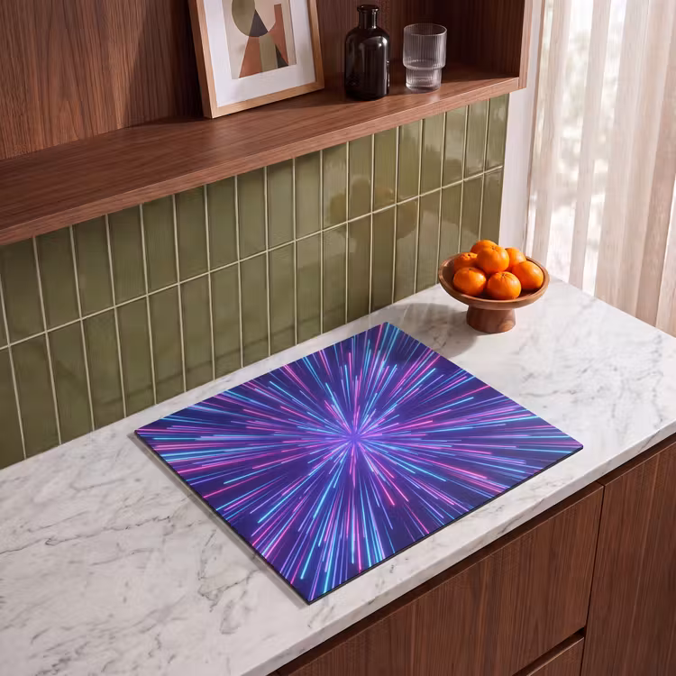 Induction hob cover - Dynamic - Space - Colorful — 4