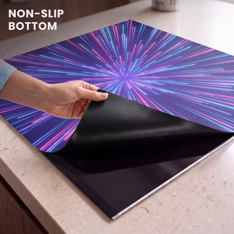 Induction hob cover - Dynamic - Space - Colorful — 5