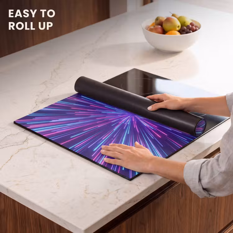Induction hob cover - Dynamic - Space - Colorful — 6
