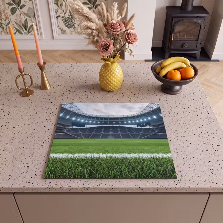 Induction hob cover - Soccer - Stadium - Sports - Green — 3