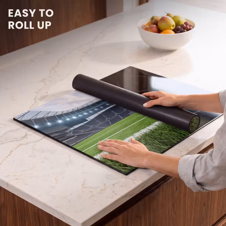 Induction hob cover - Soccer - Stadium - Sports - Green — 6