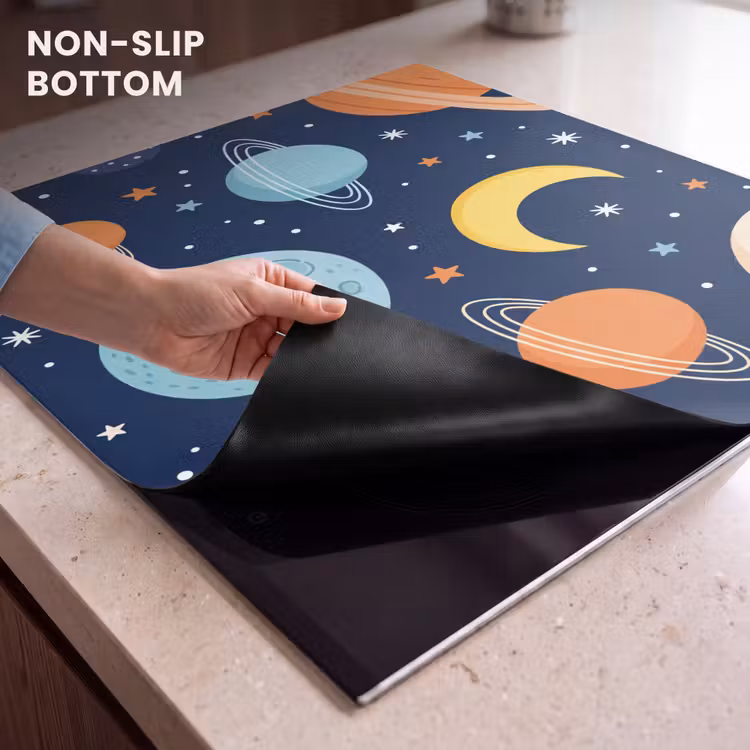 Induction hob cover - Space - Planets - Colorful — 5