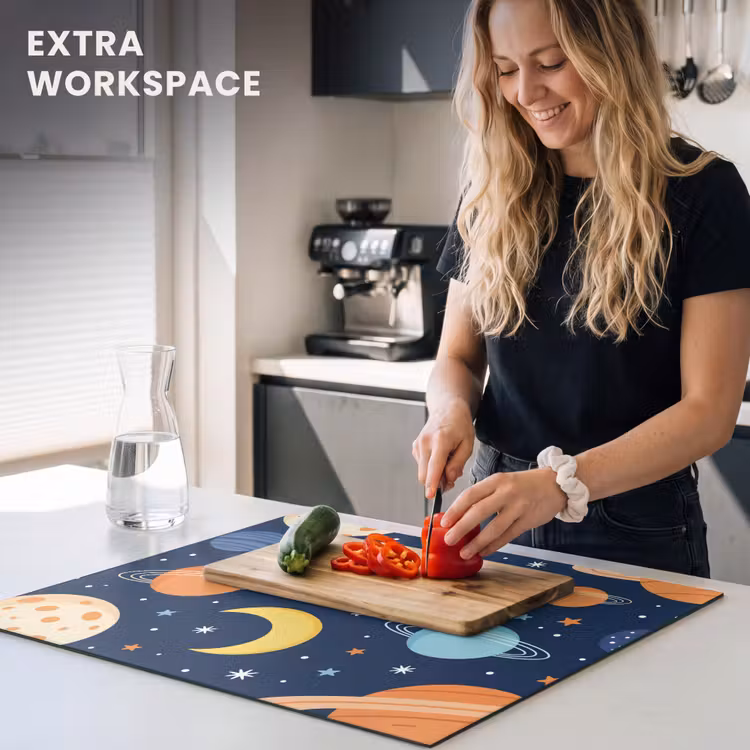 Induction hob cover - Space - Planets - Colorful — 7