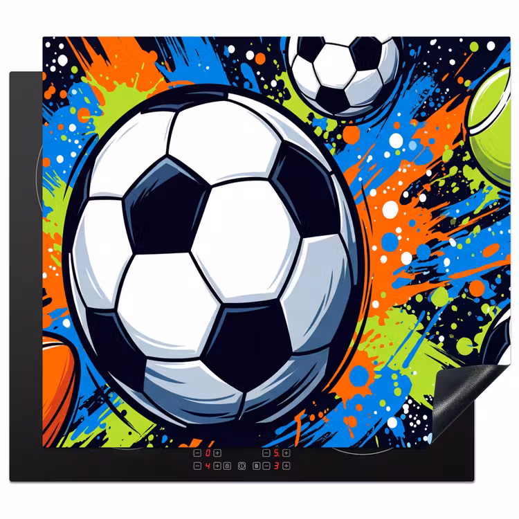 Induction hob cover - Sports - Balls - Colorful — 1