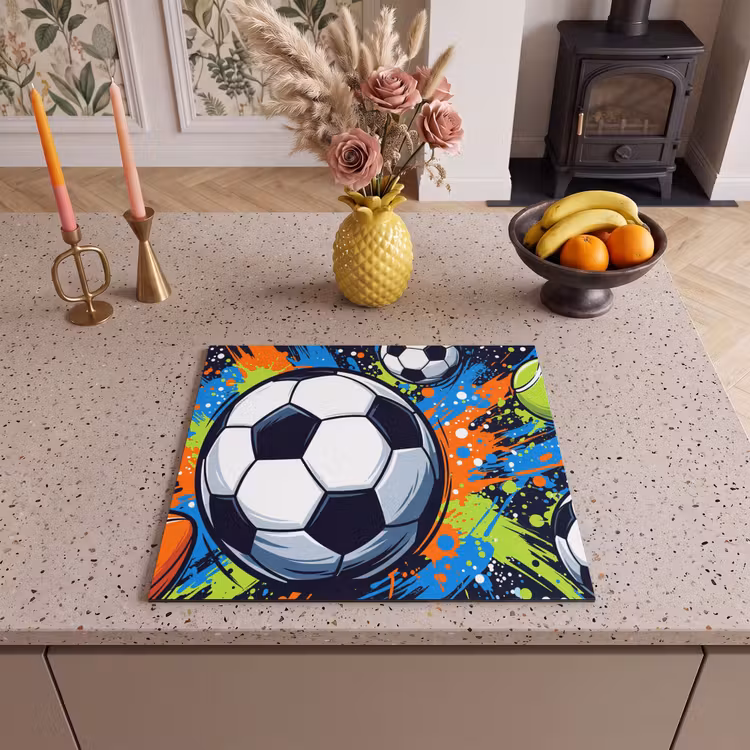 Induction hob cover - Sports - Balls - Colorful — 3