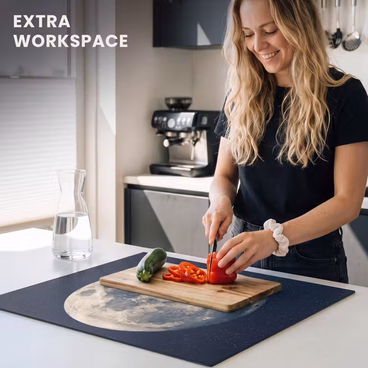 Induction hob cover - Space - Moon - Cosmos — 7