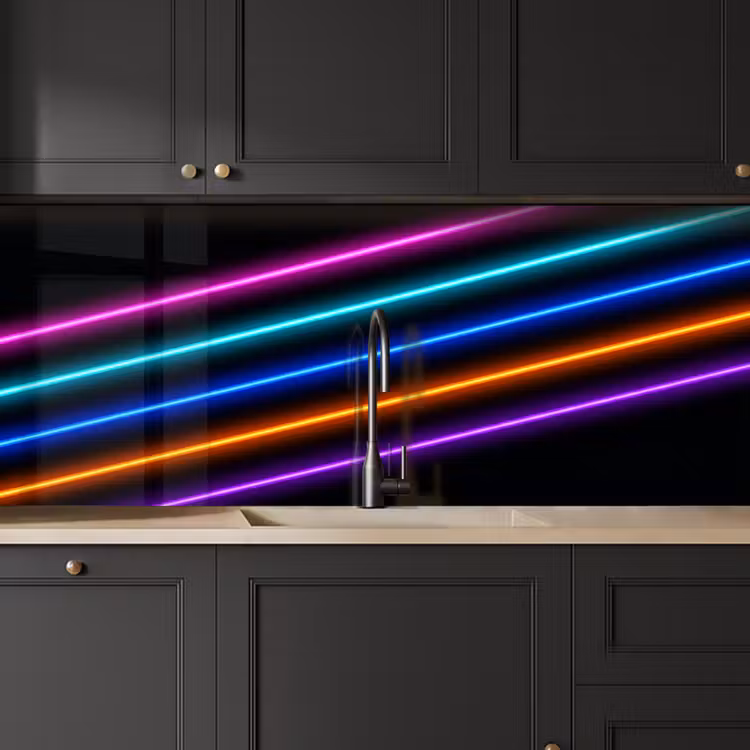Kitchen splashback - Aesthetics - Retro - Neon — 6