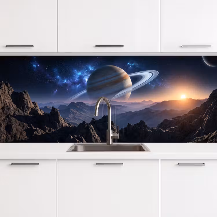 Kitchen splashback - Fantasy - Cosmos - Landscape — 4