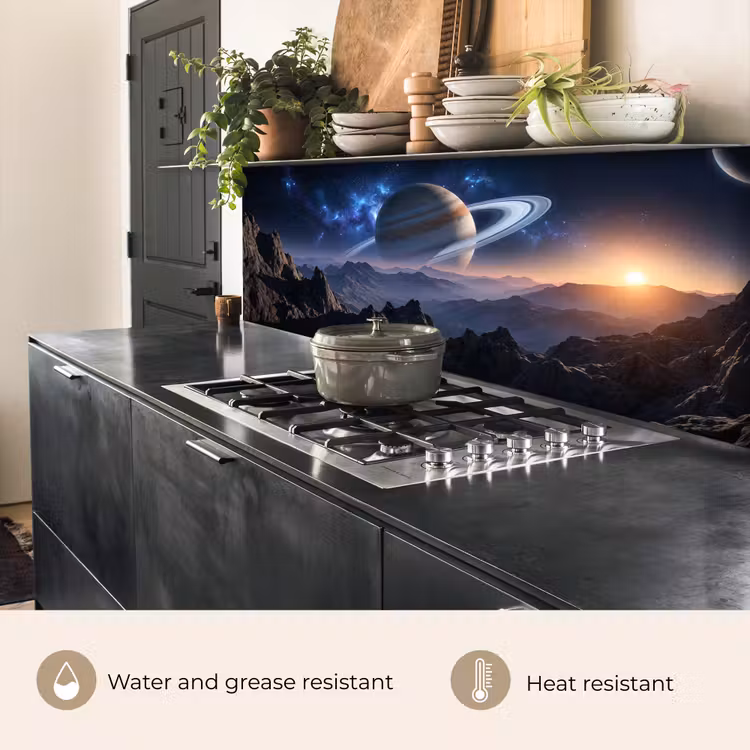 Kitchen splashback - Fantasy - Cosmos - Landscape — 5