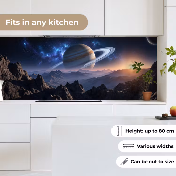 Kitchen splashback - Fantasy - Cosmos - Landscape — 7