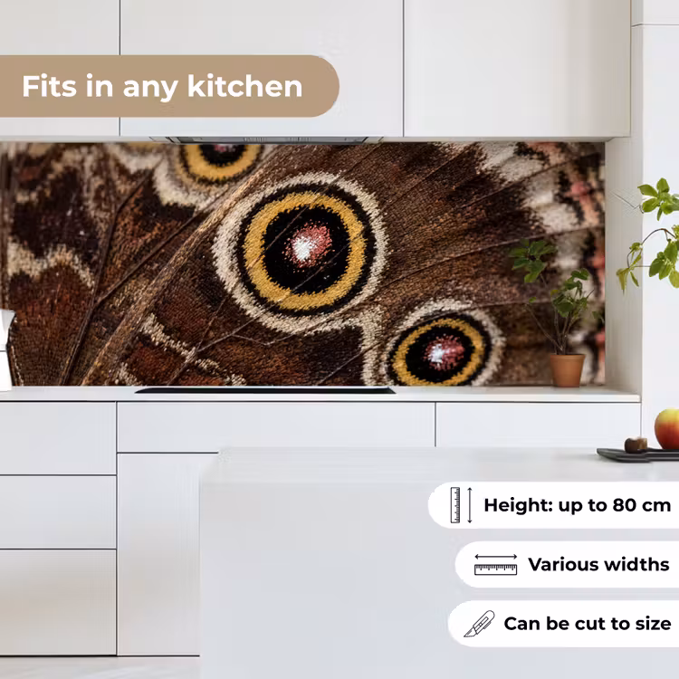 Kitchen splashback - Butterfly - Wing - Abstract — 7