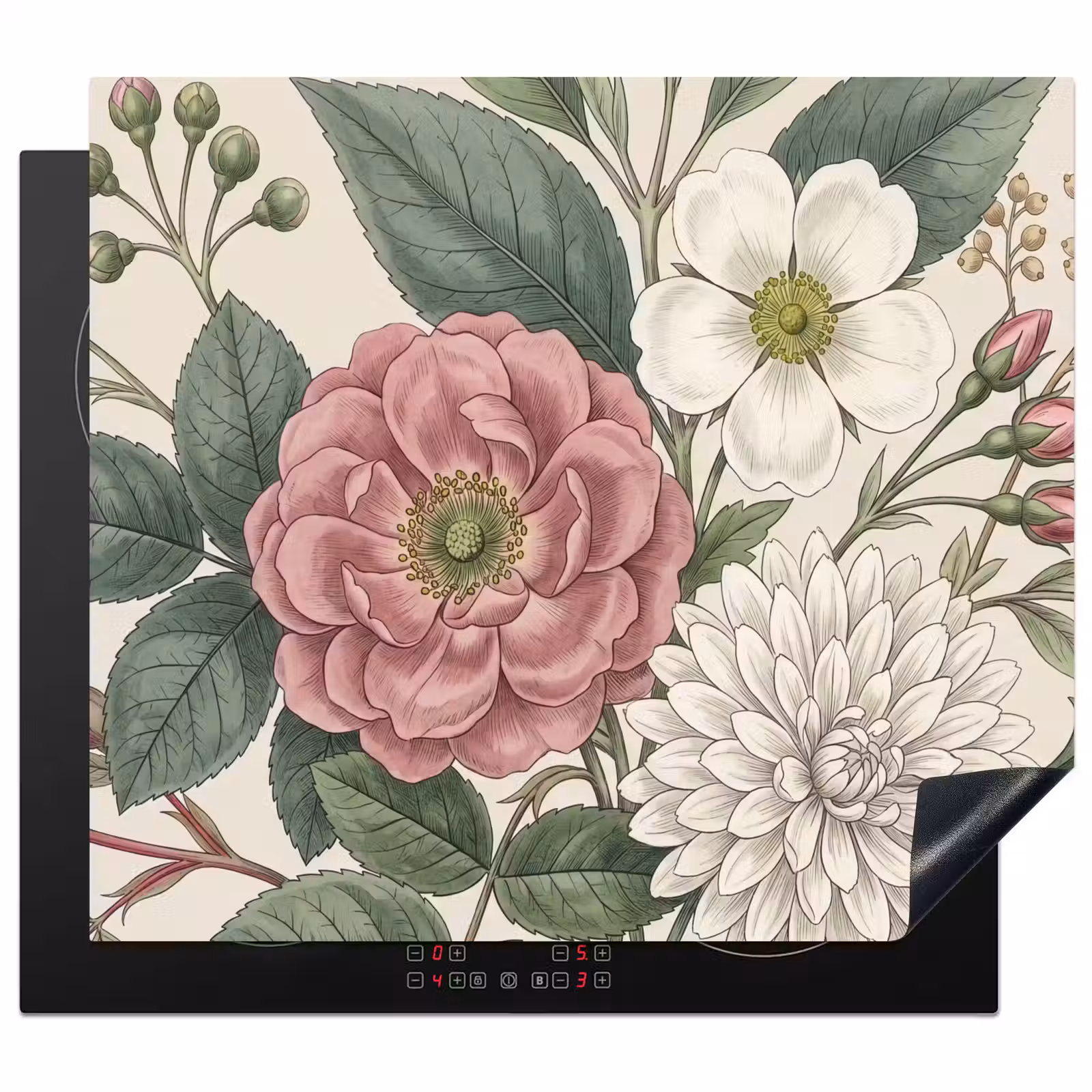 Induction hob cover - Romantic - Design - Colorful — 1