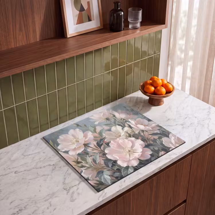 Induction hob cover - Roses - Illustration - Pink — 4