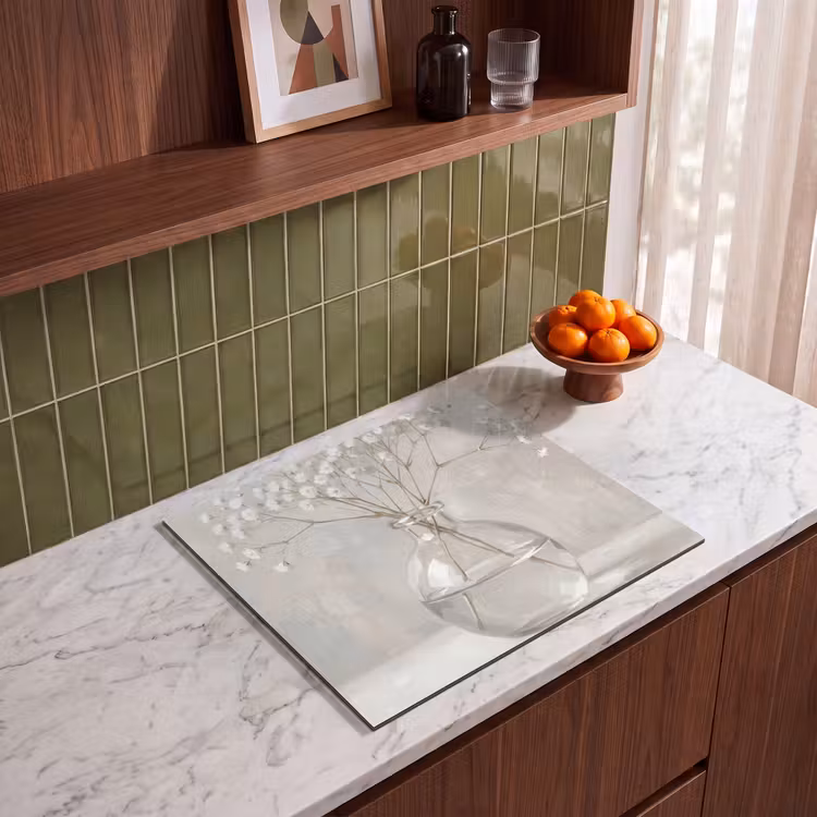 Induction hob cover - Gypsifer - Vase - White — 4